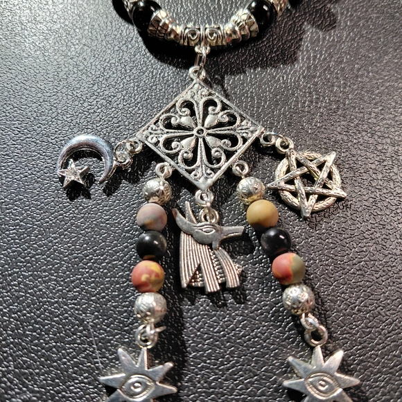 Egyptian God Anubis Prayer Beads - Picture 3 of 6